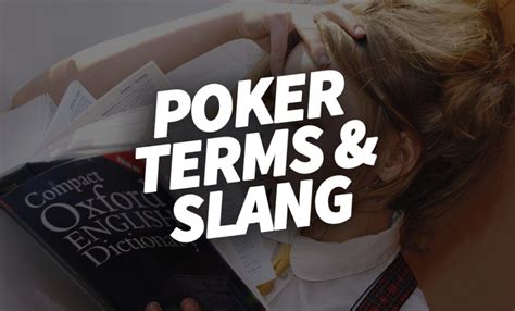 funny poker terms